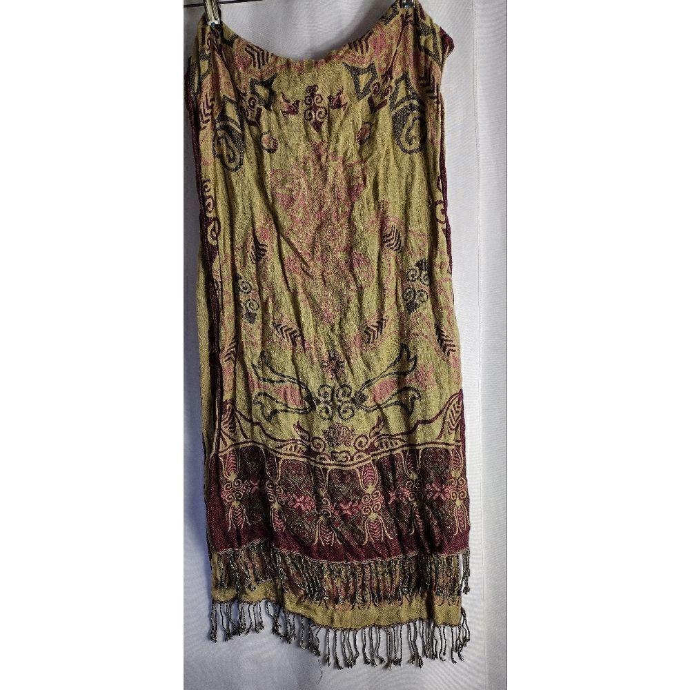 Breast cancer awareness scarf 
